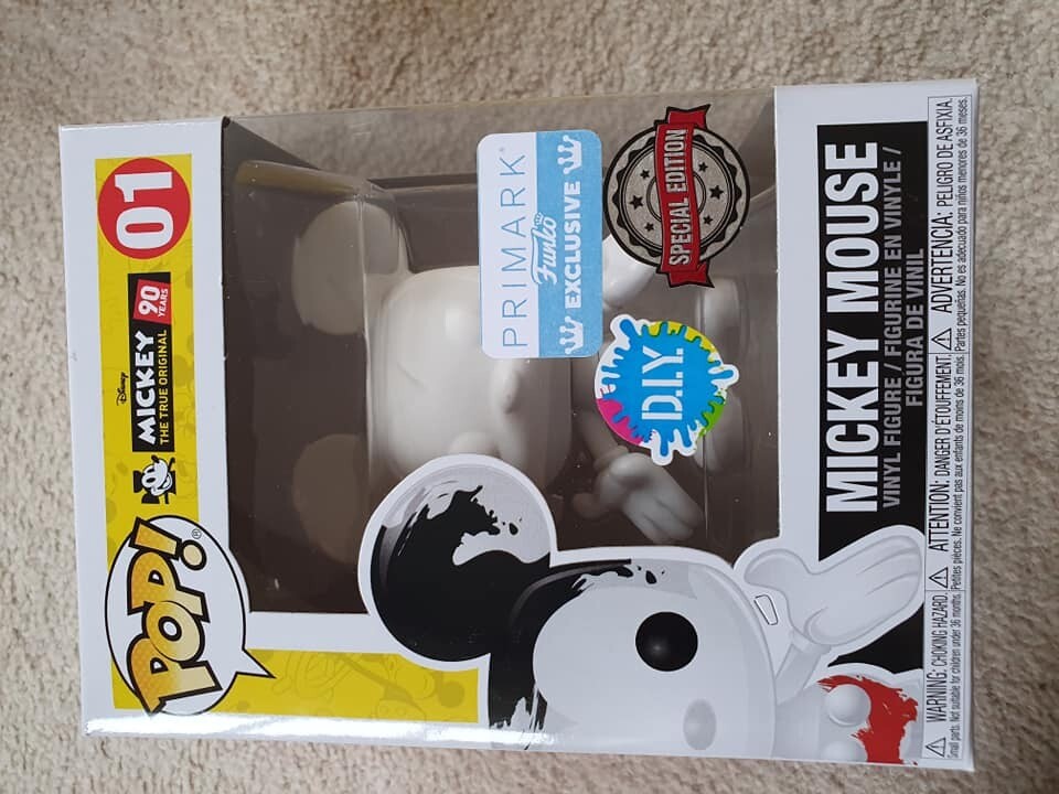 funko pop mickey mouse diy